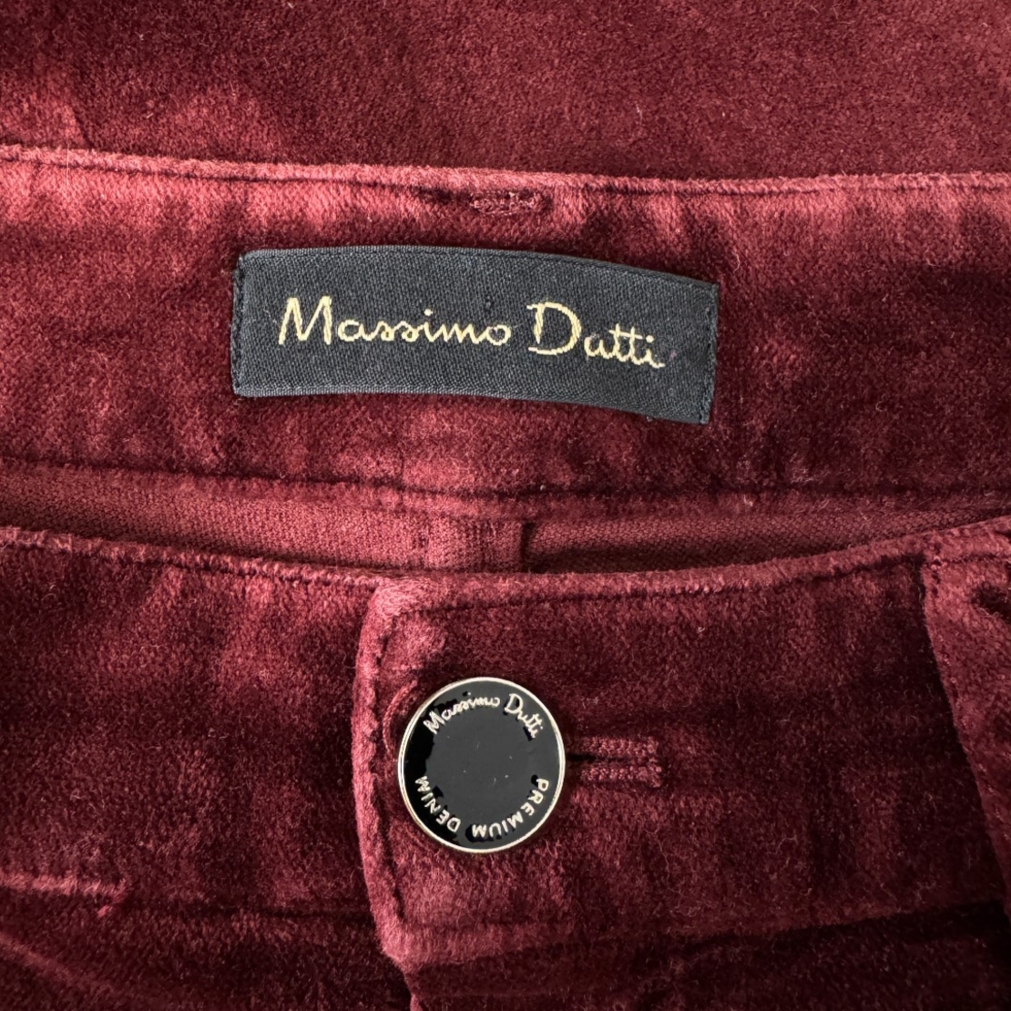 Massimo Dutti дамски кадифен панталон (42)