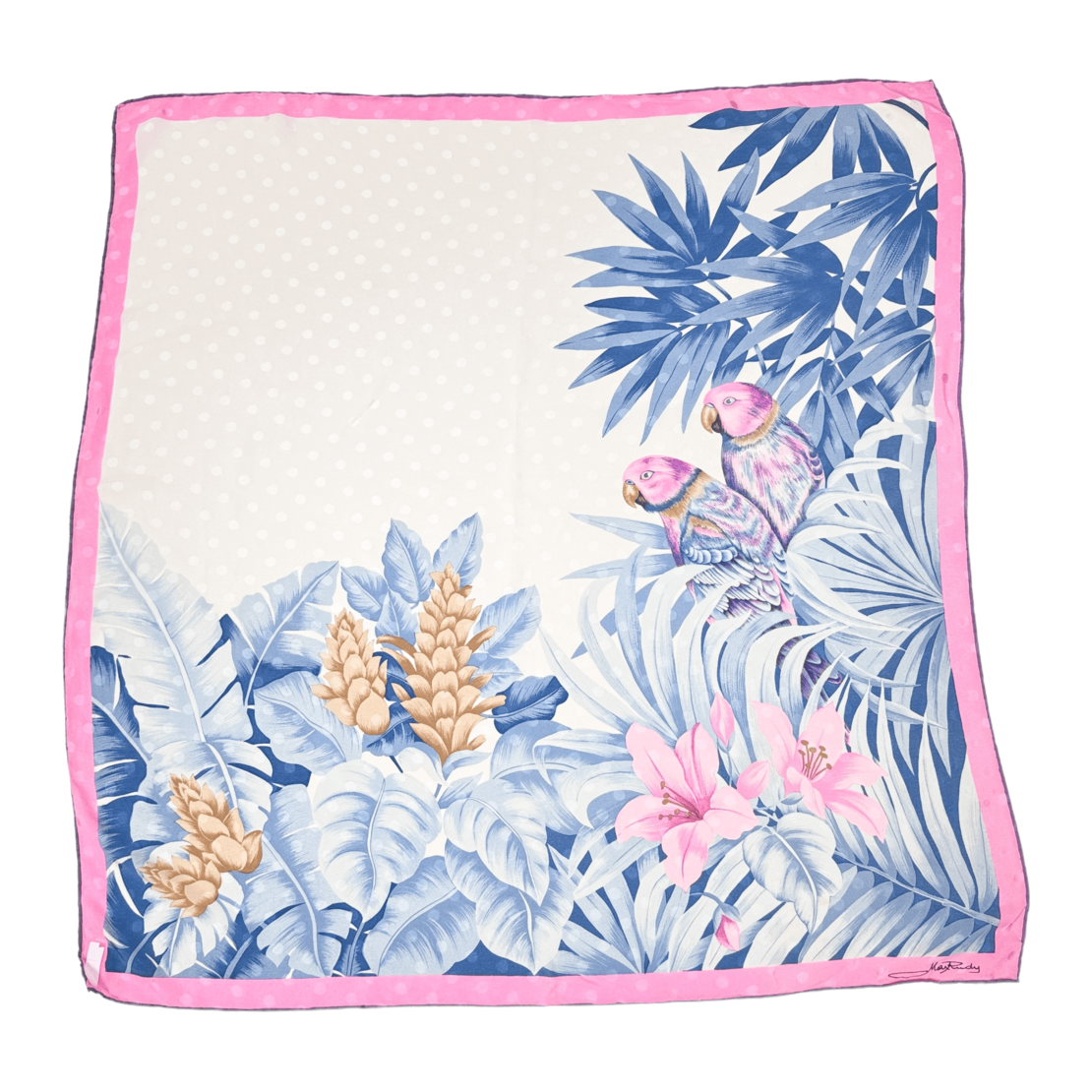 Шал тропическа гора Max Rudy Tropical Wald Silk Scarf