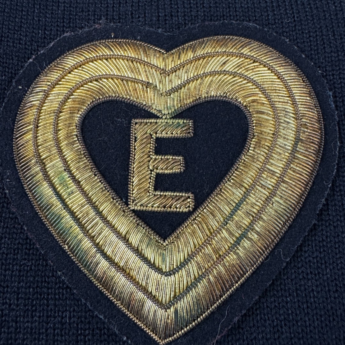 80s Escada Margaretha Lay вълнена рокля (44)