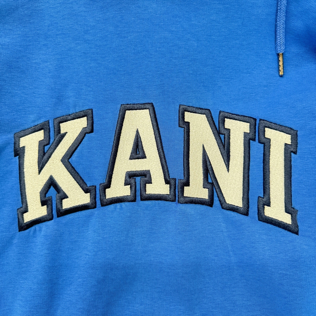 Karl Kani Serif Hoodie Blue (S)