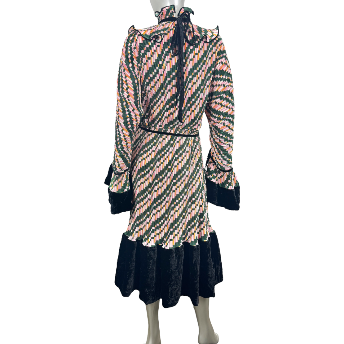 Tory Burch Pleated Ruffle Dress (US12)