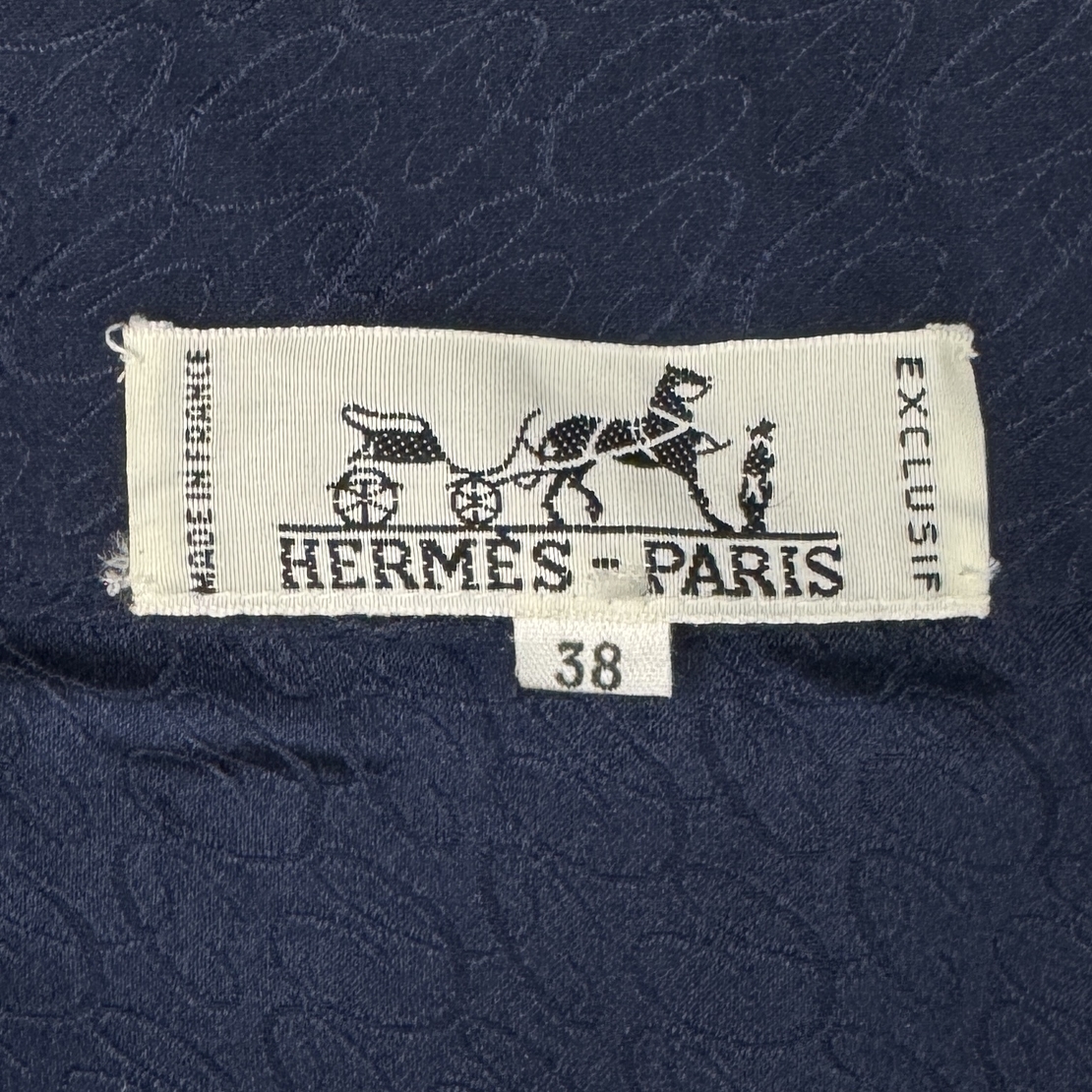 Hermès дамска копринена риза (38)