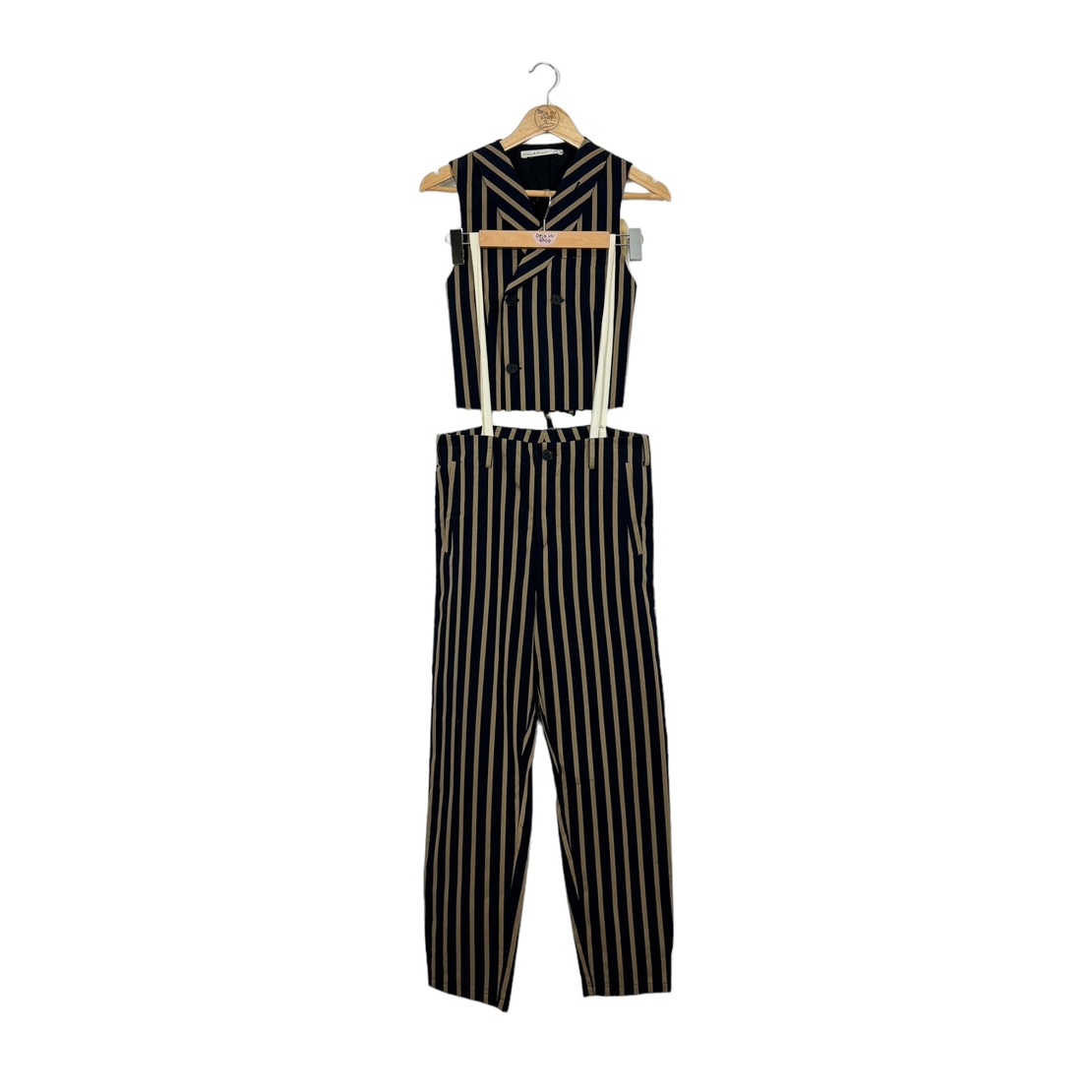 Дамски костюм от 3 части Aleksandr Manamis FW19 striped set