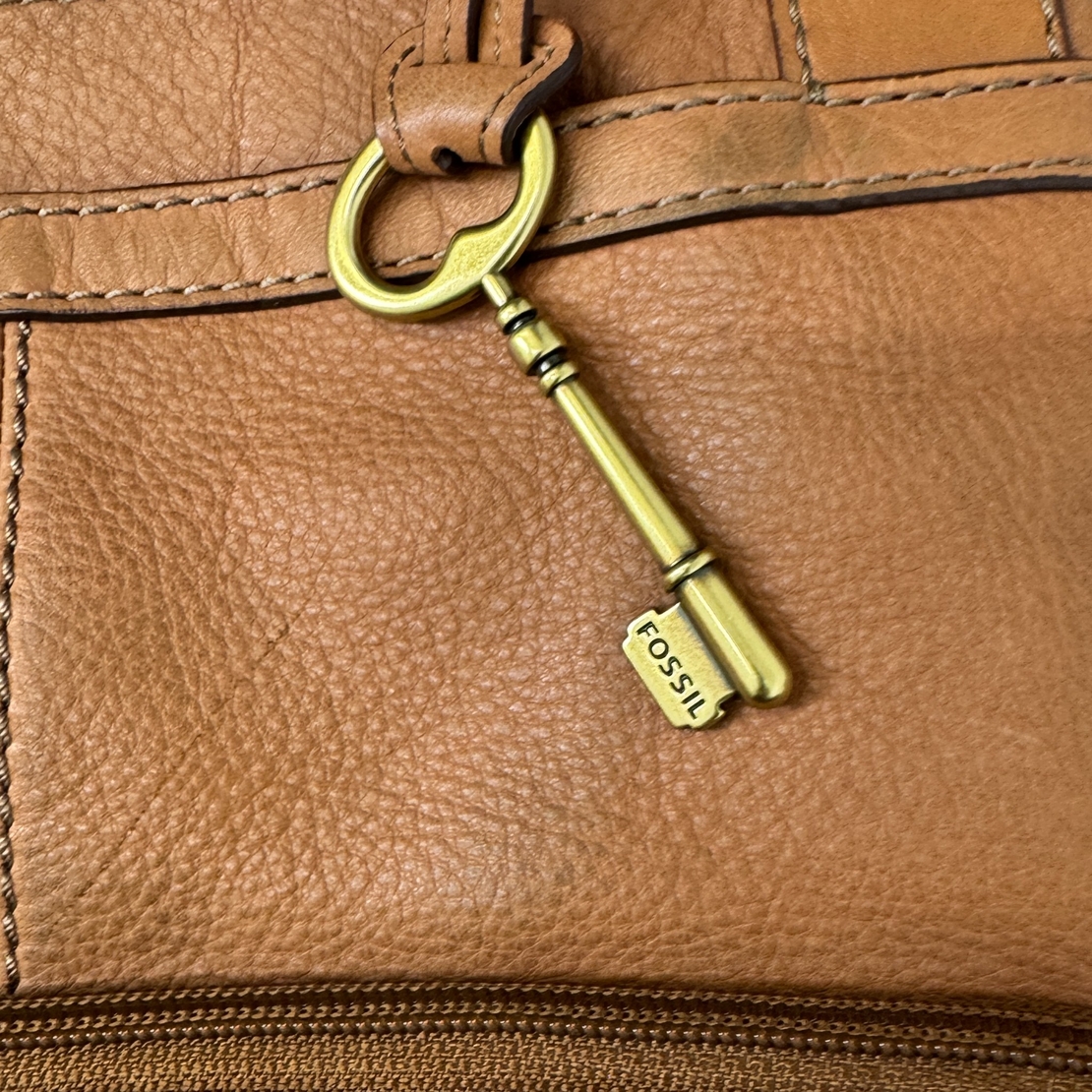 Fossil Morgan кожена чанта