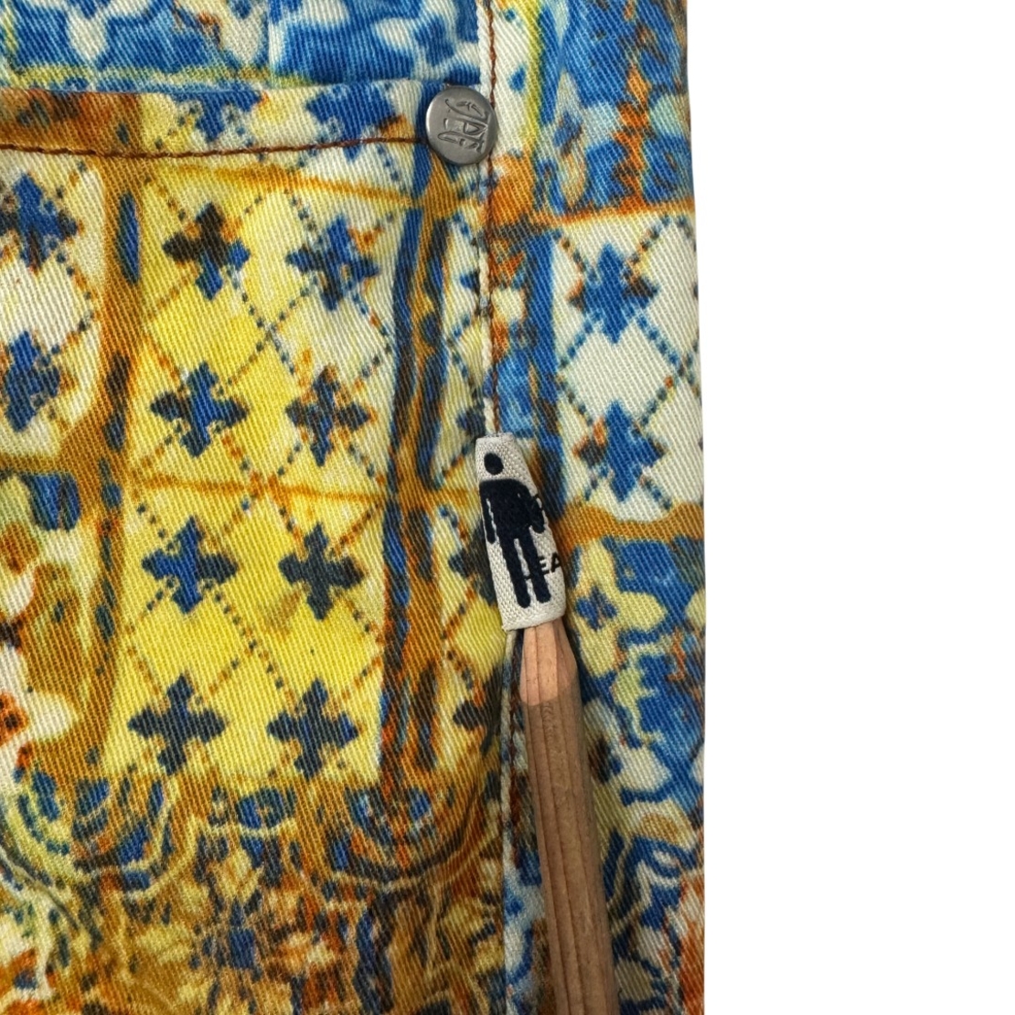 90s Jean Paul Gaultier принт дънки (31)