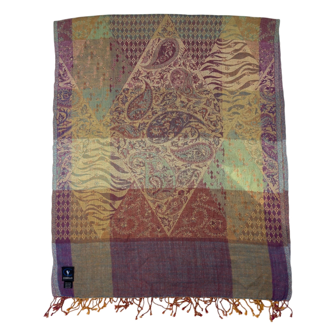 Codello Paisley Wool Wrap