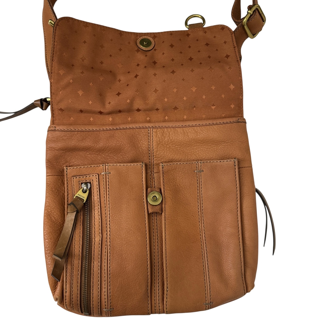 Fossil Morgan кожена чанта