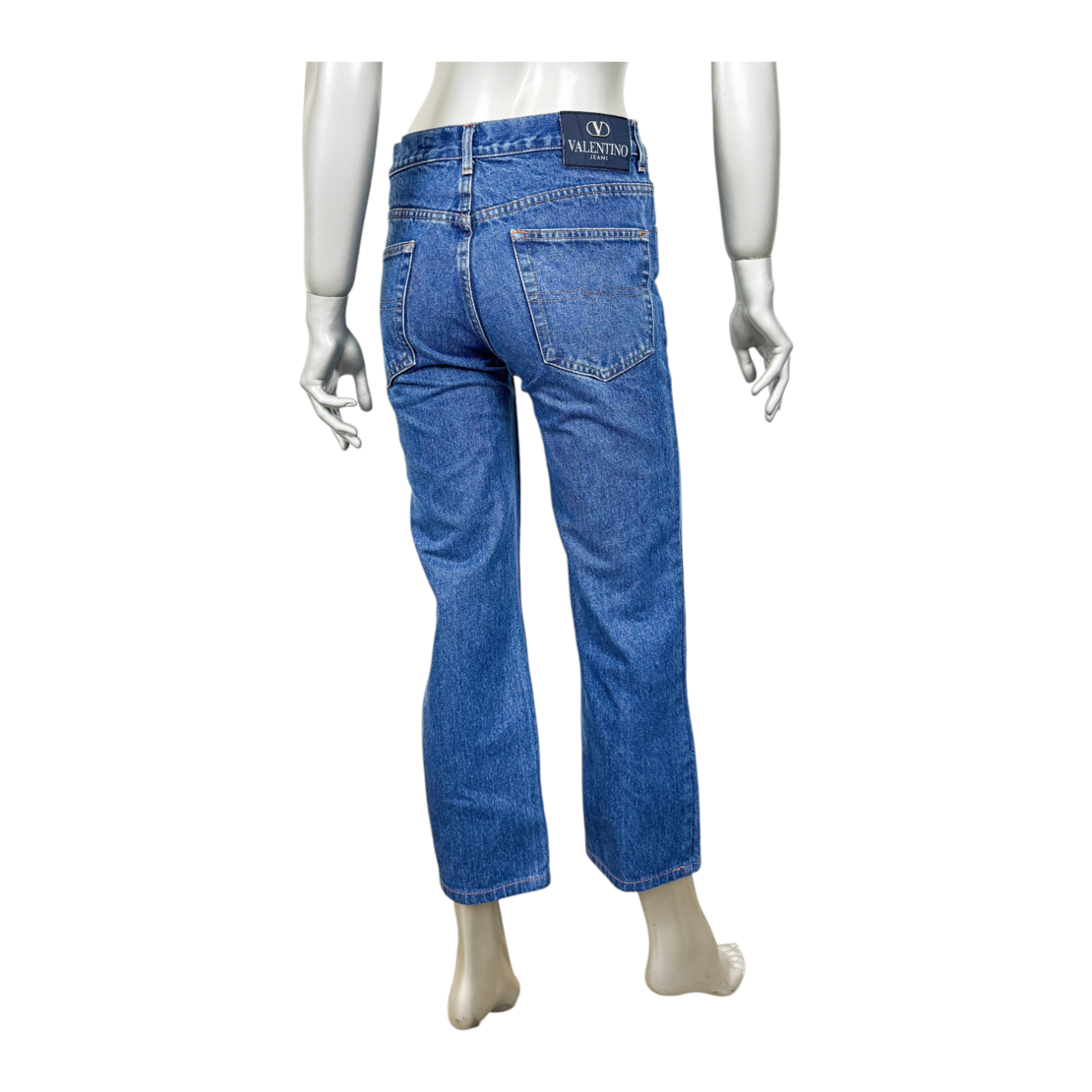 Vintage Valentino Women's Crop Jeans (34)
