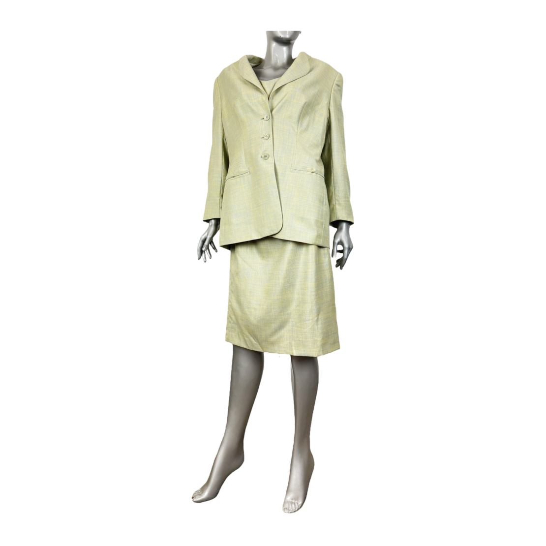Vintage Escada Margaretha Lay дамски костюм сако и рокля (42)
