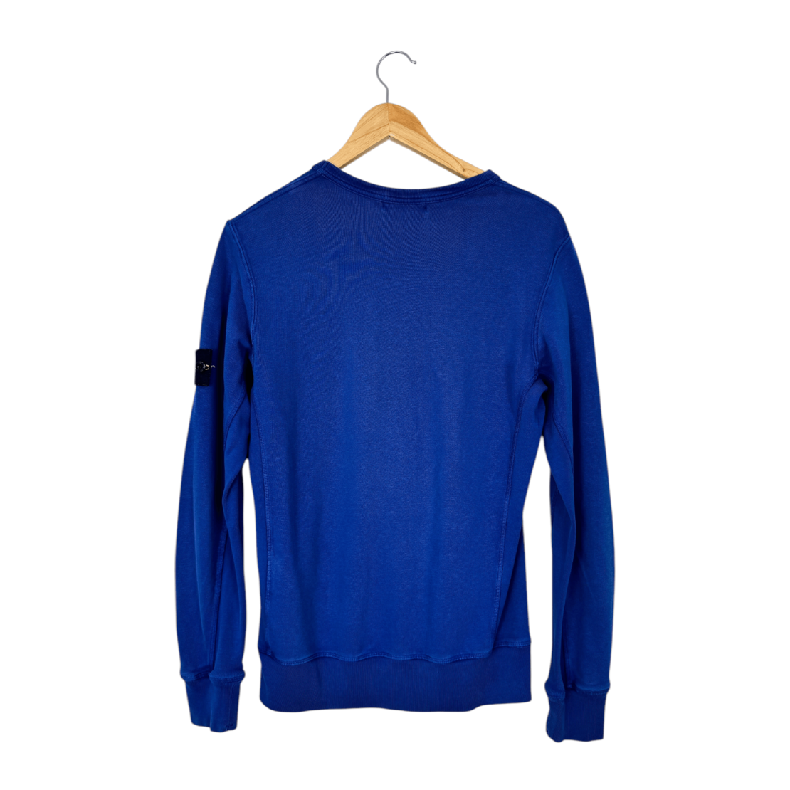 Stone Island Crew Neck Badge Logo Sweatshirt (M)