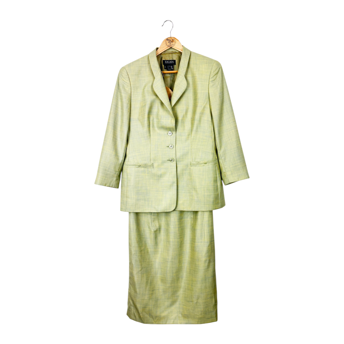 Vintage Escada Margaretha Lay дамски костюм сако и рокля (42)