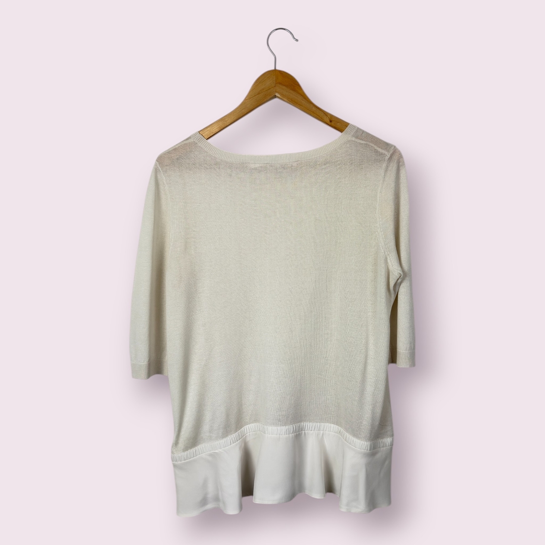 Schumacher silk peplum sweater (4)