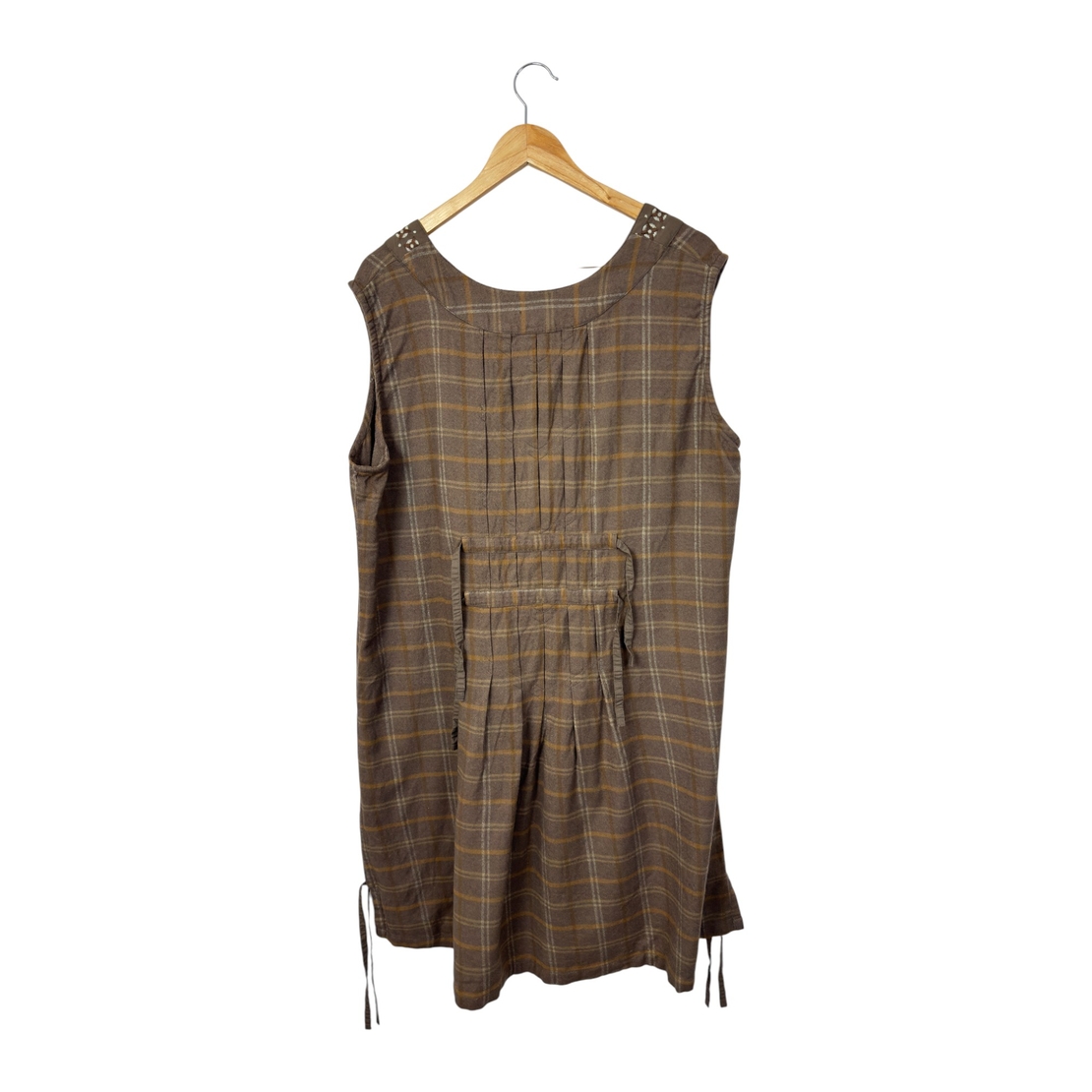Gudrun Sjöden cotton pleated dress (XL)