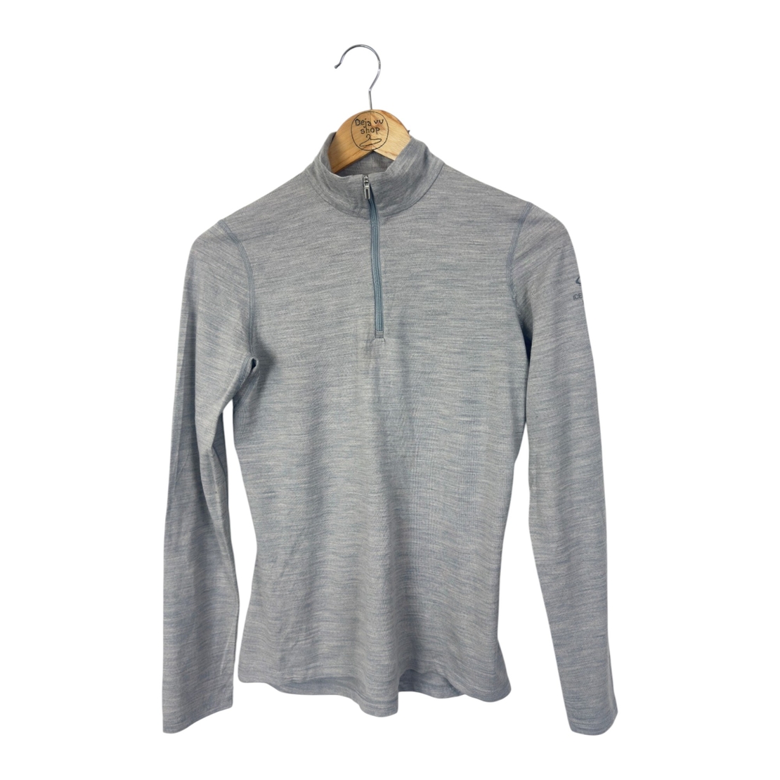 Дамска блуза Icebreaker - Merino 200 Oasis LS Half Zip , сива (М)