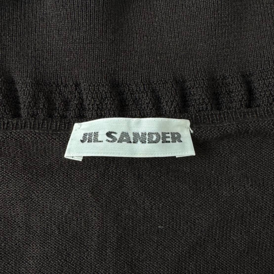Jil Sander V neck Wool Sweater (S)