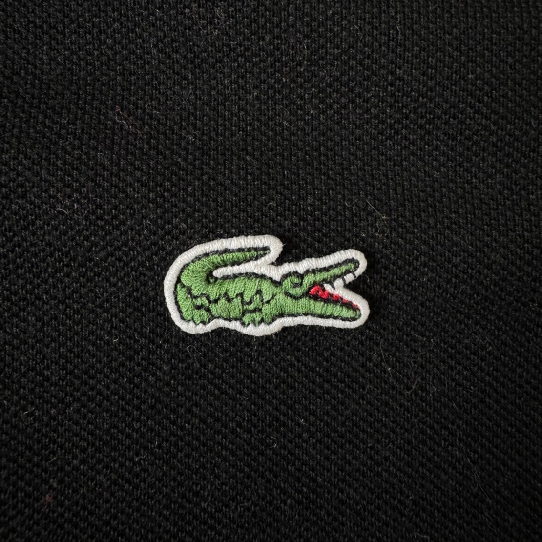 Lacoste L1212 logo-patch polo shirt (XL)