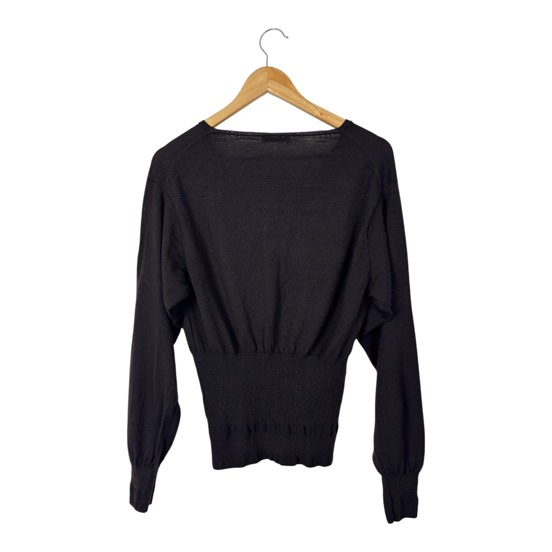 Jil Sander V neck Wool Sweater (S)