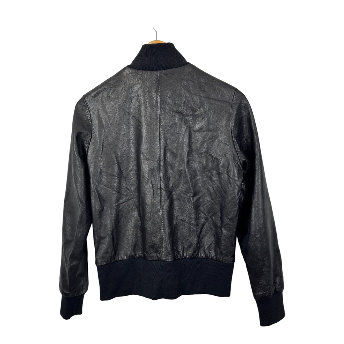 Y-3 Adidas Yohji Yamamoto Women’s Leather Bomber Jacket (S)