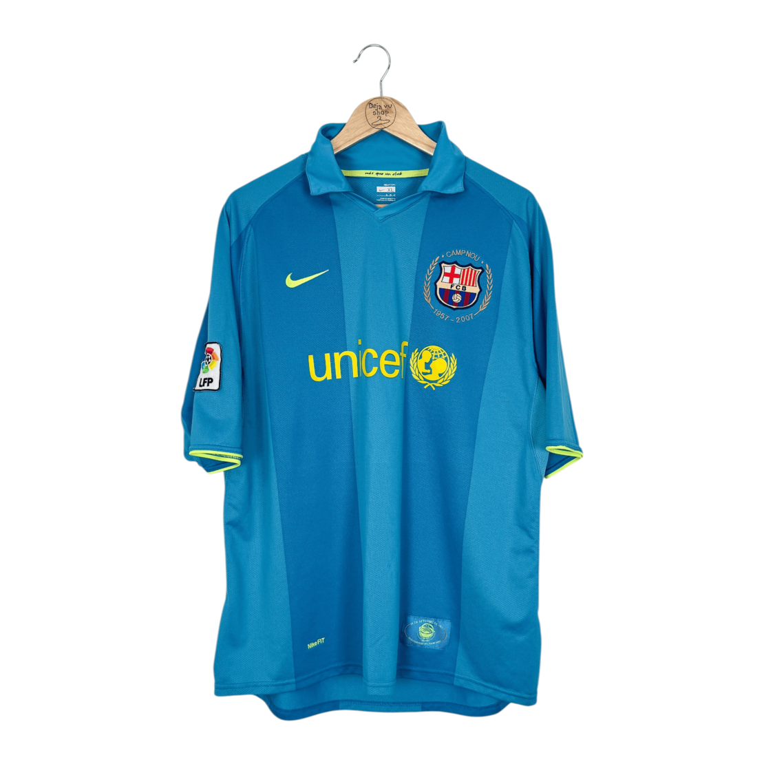Nike Barcelona 2007/2008 футболна тениска (XL)