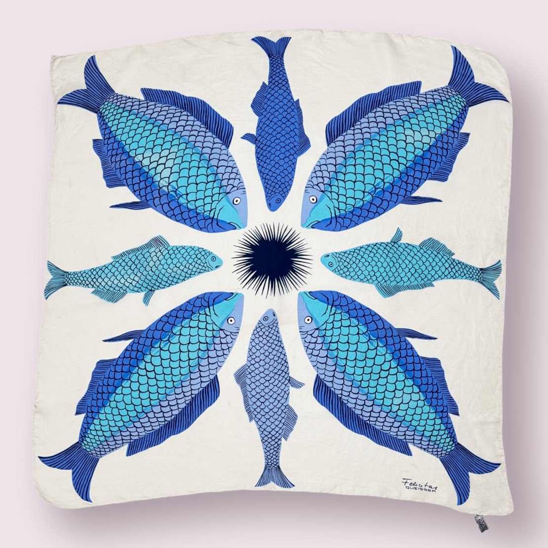 Felicitas Queisser Silk Print Scarf 76x76