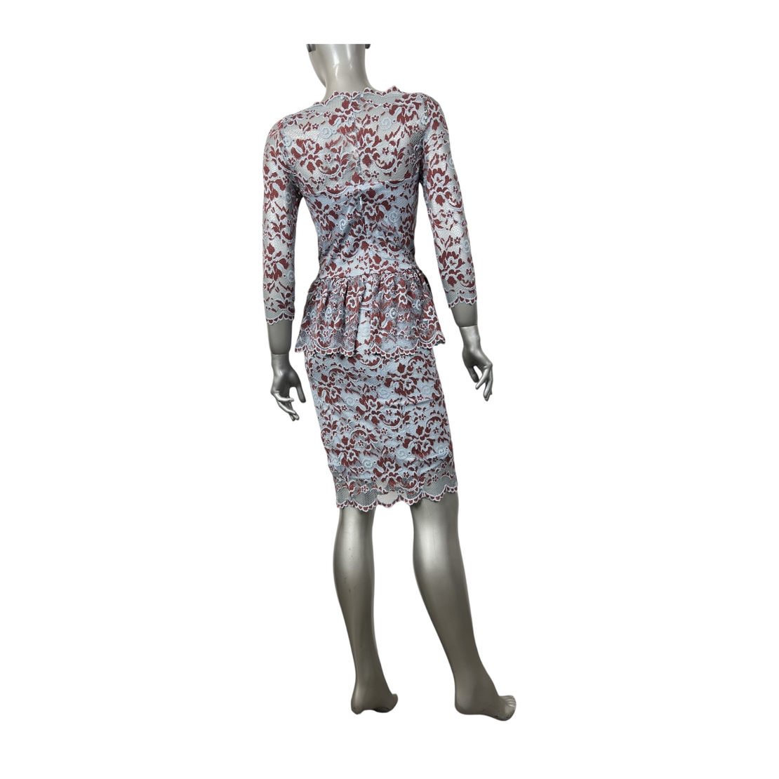 Дантелена рокля Ganni Flynn Lace Dress – (36)