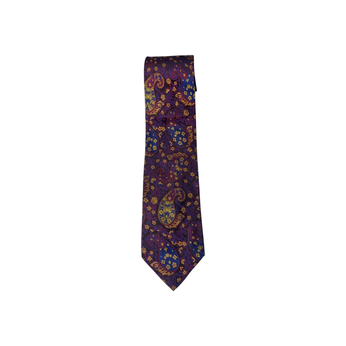 Kenzo Paisley Print Silk Tie