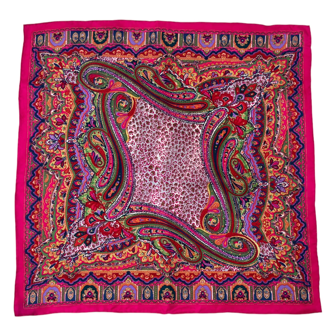 Codello копринен принт шал 53x53