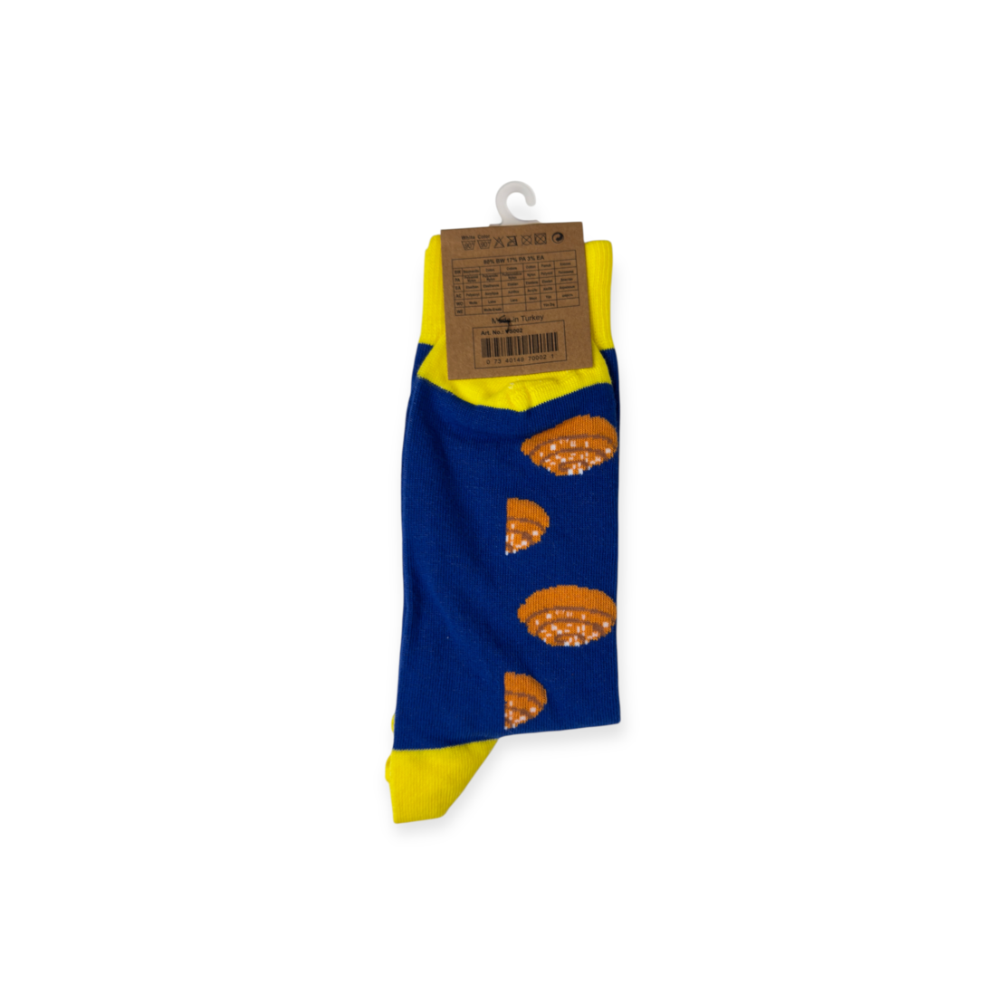 A Small Piece of Sweden Cinnamon Roll Men's Socks (41-45)