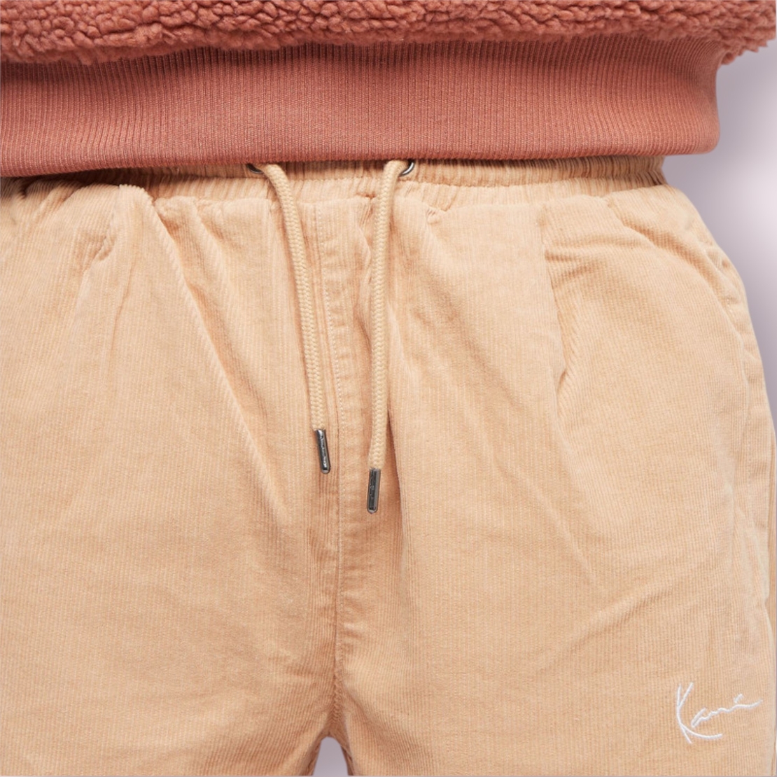 Karl Kani Signature Corduroy Straight Leg Pants (L)