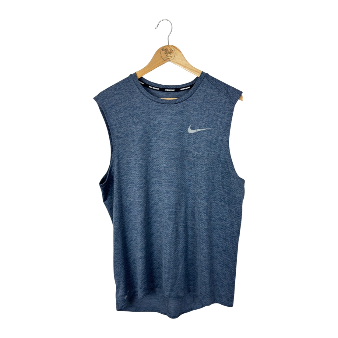 Мъжки спортен потник Nike Dri-FIT Miler, дишащ, размер L