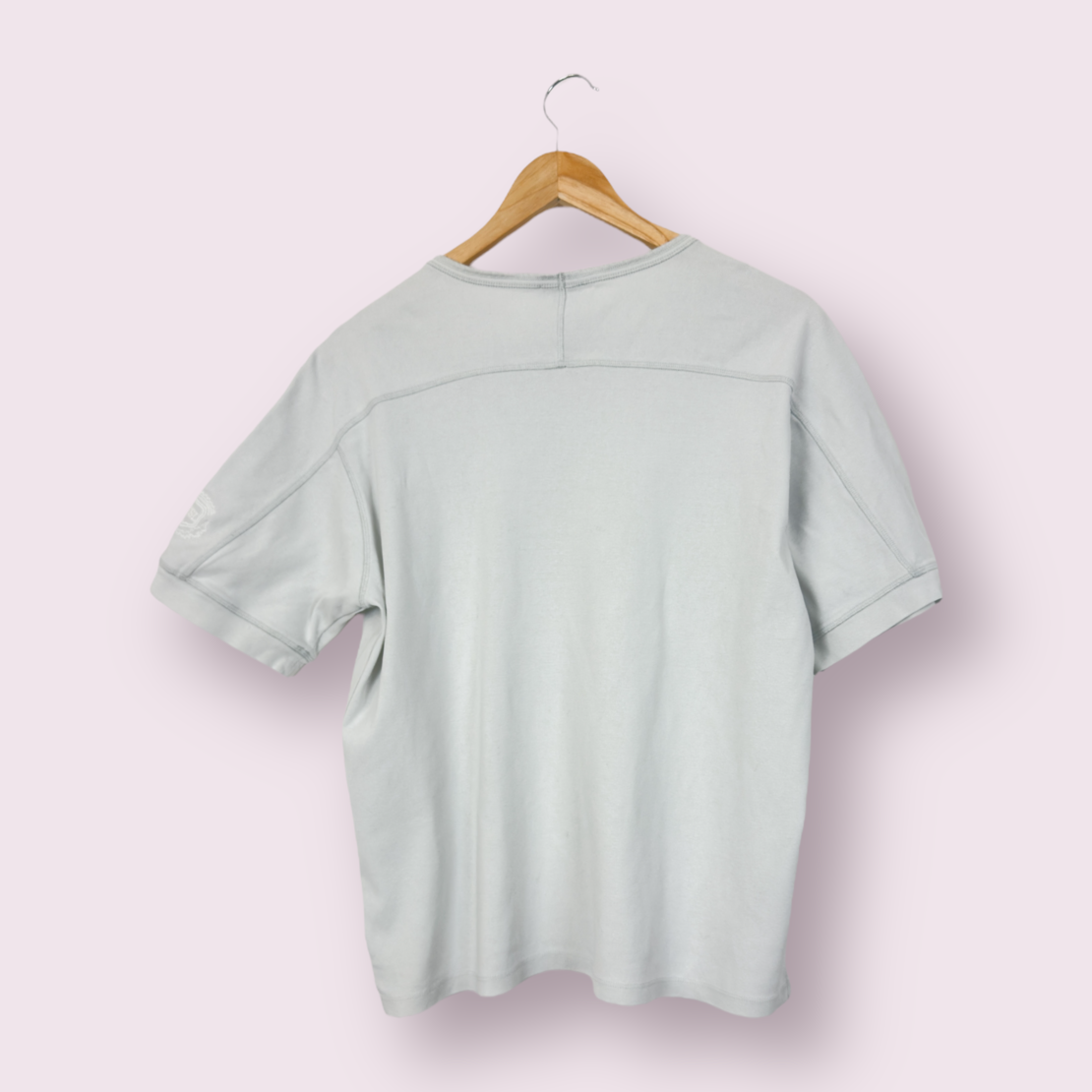 Saint Laurent Off-White Vintage Logo T-Shirt (L)