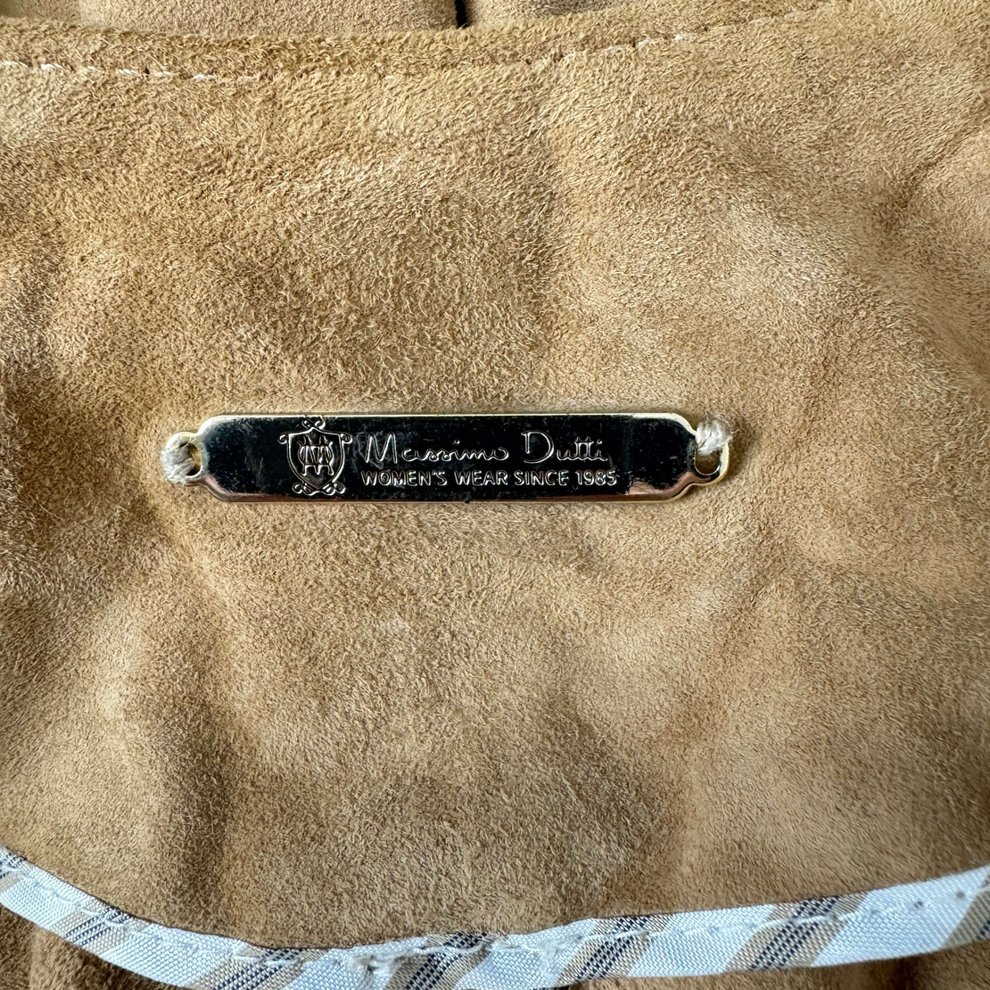 Massimo Dutti Women's Goatskin Vest (M)