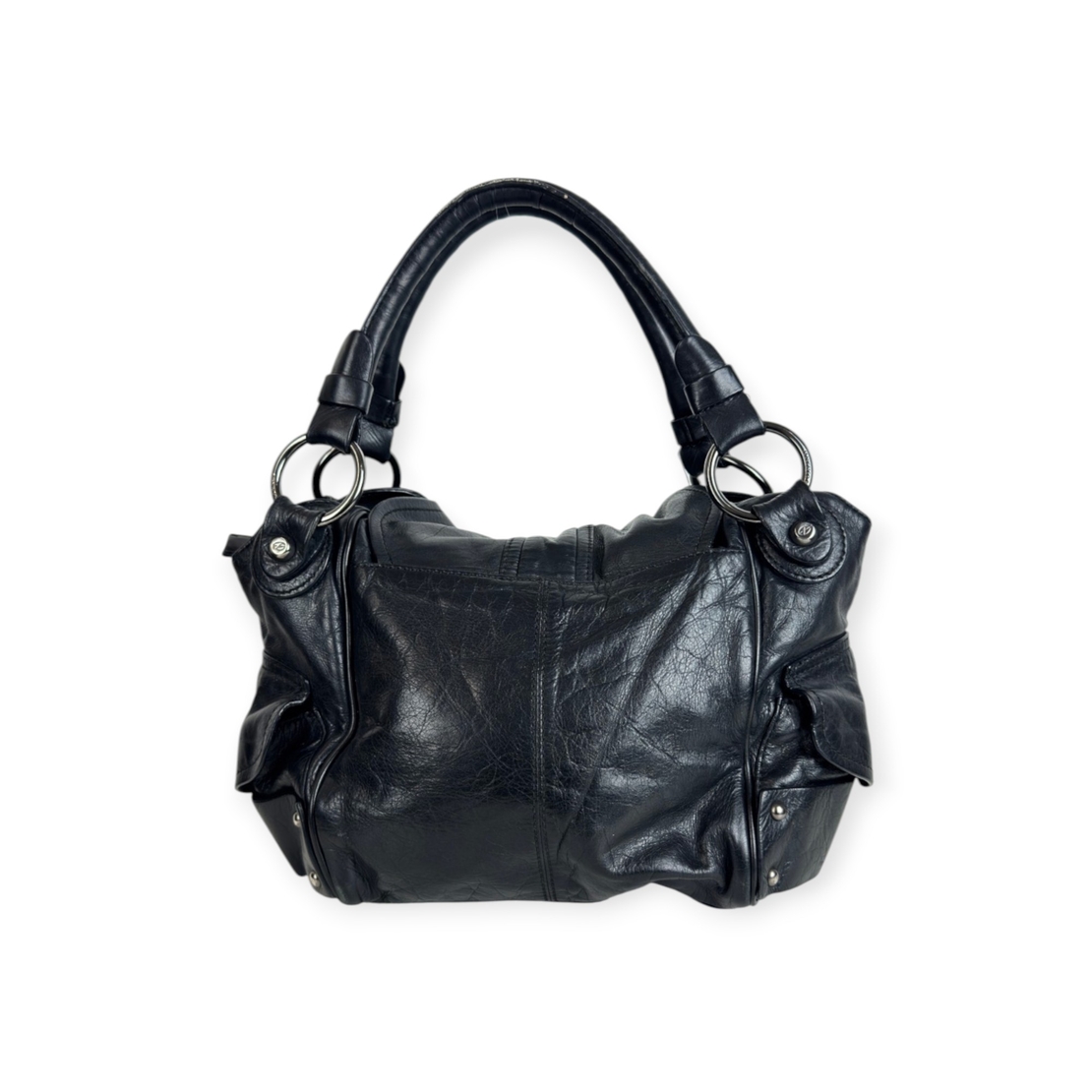 Vintage Francesco Biasia Leather Handbag