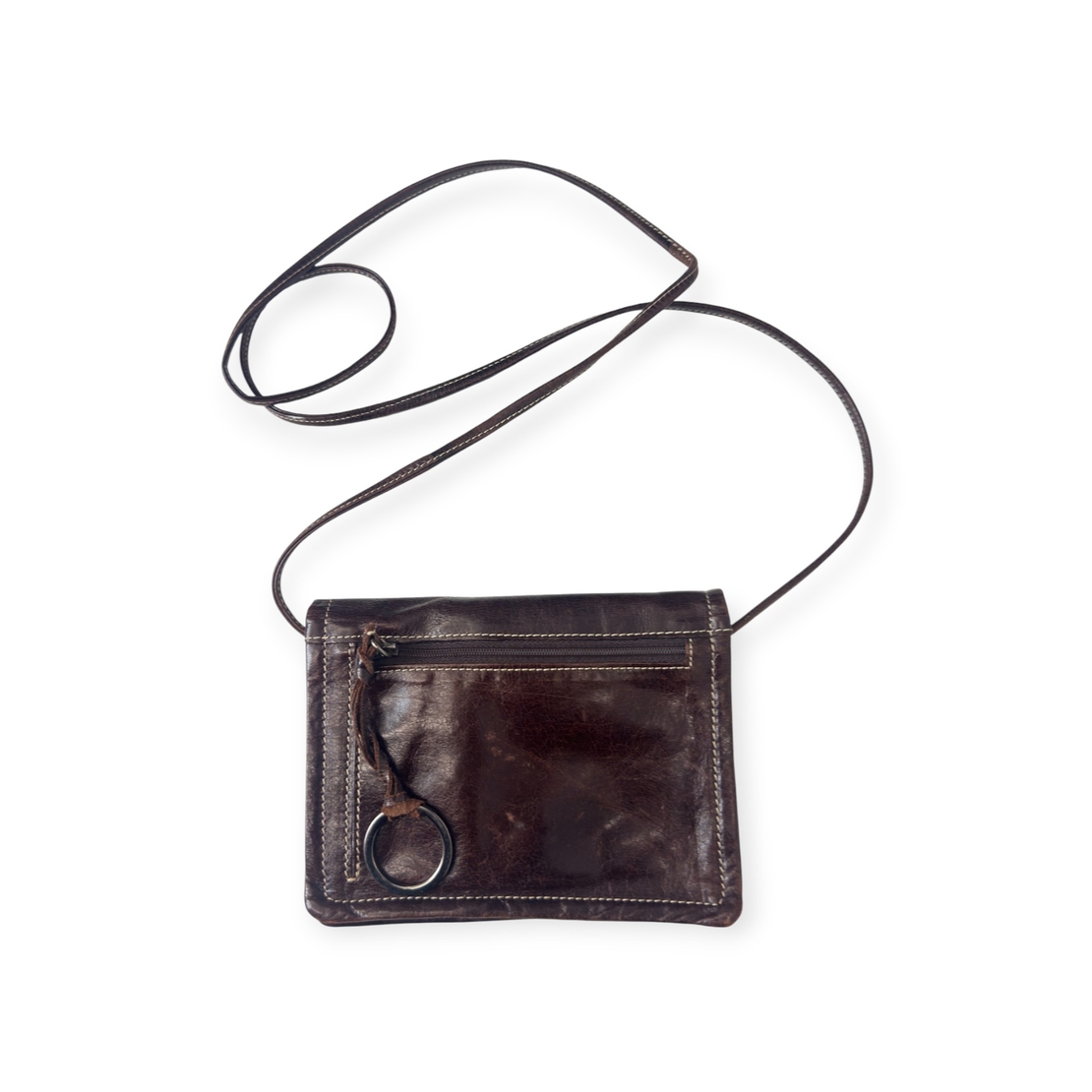 Claudio Ferrici Mini Crossbody Leather Bag