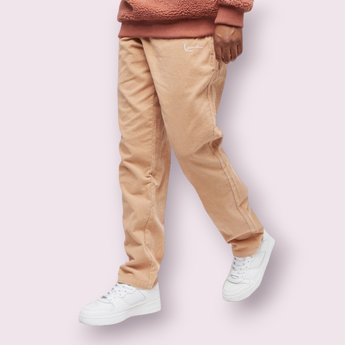 Karl Kani Signature Corduroy Straight Leg Pants (L)