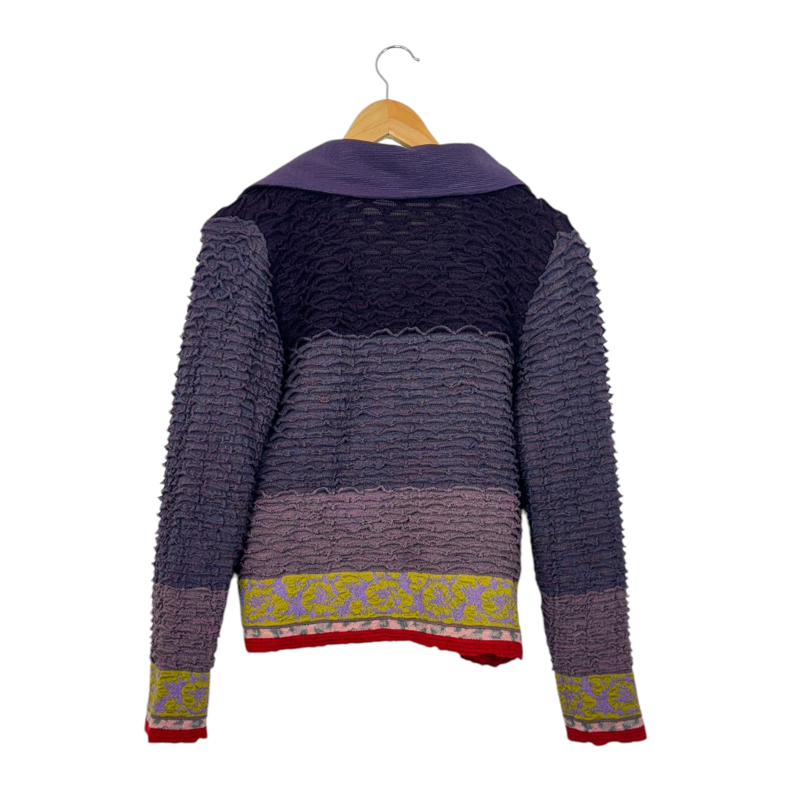 Eva & Claudi Multicolour wool cardigan (M)