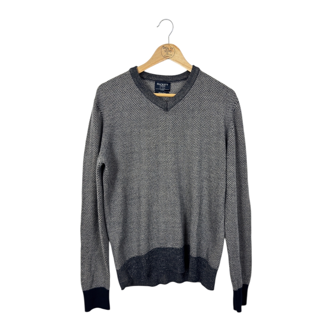 Hackett London мъжки мерино пуловер (XL)