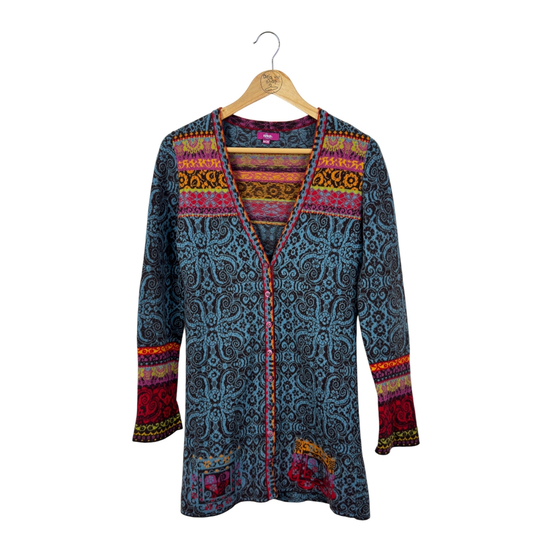 Ivko Geometric вълнена жилетка (M)