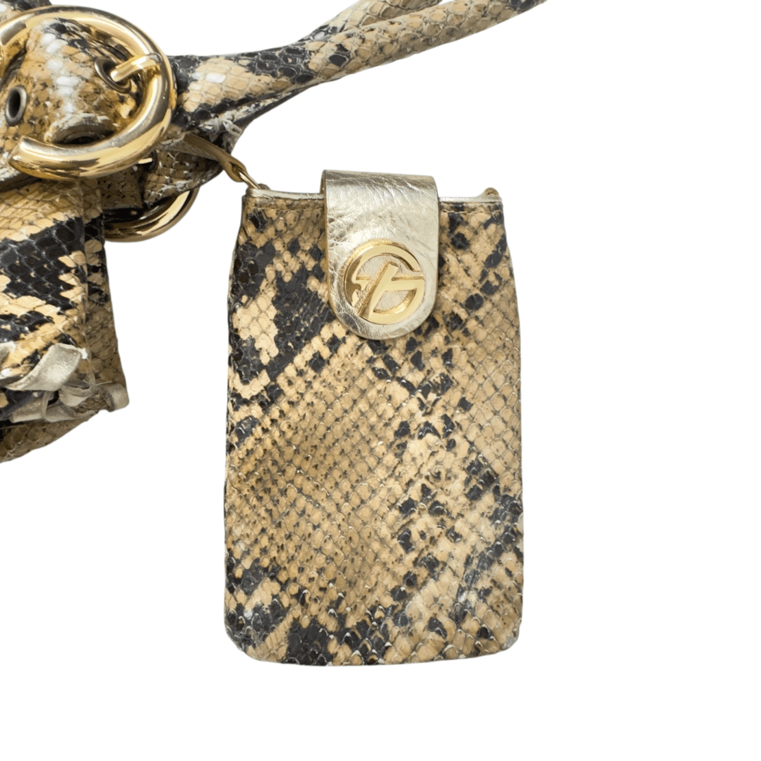 Francesco Biasia Snake Leather Bag