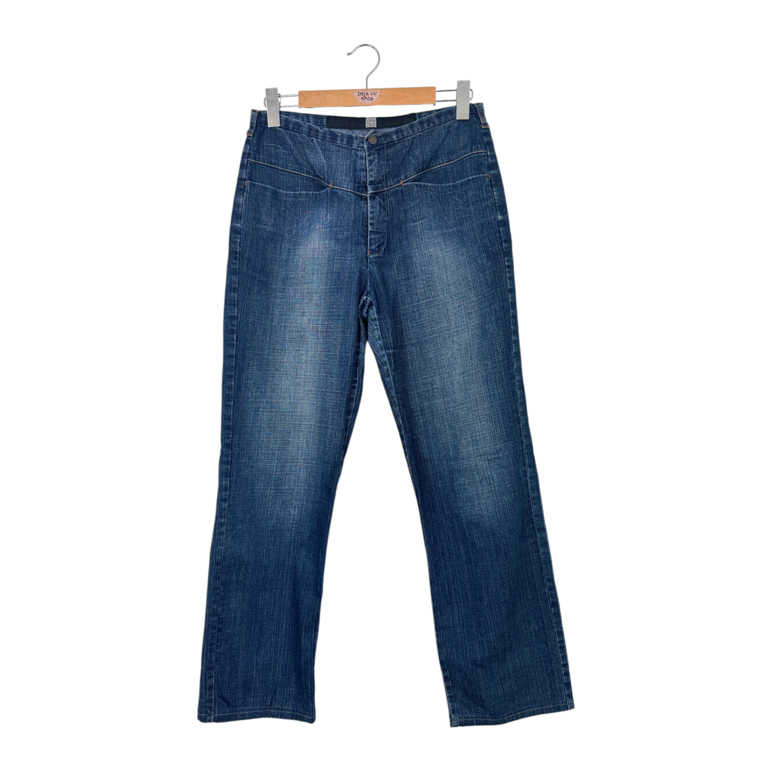 Vintage Le Jean De Marithe + Francois Girbaud Straight Jeans (42)