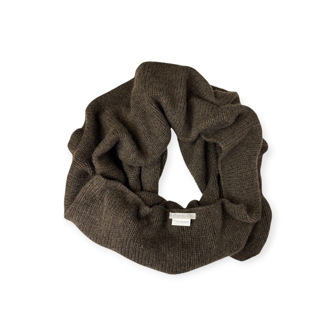 Bergamini 13 Cashmere loop scarf