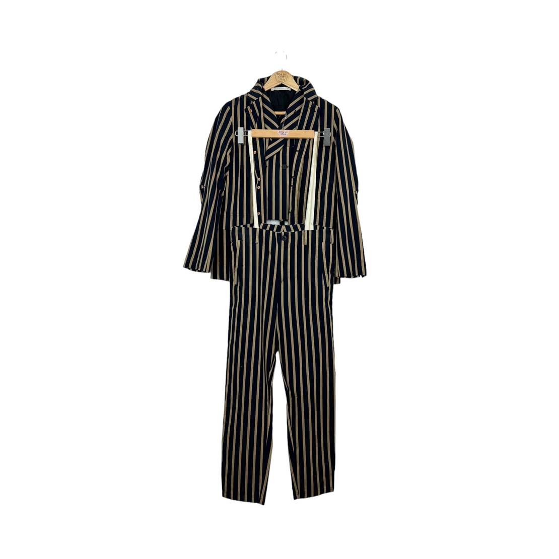 Дамски костюм от 3 части Aleksandr Manamis FW19 striped set