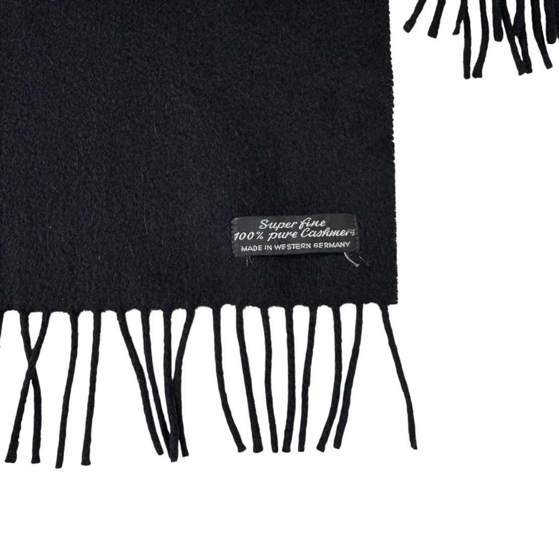 No brand кашмирен шал с ресни 29x118