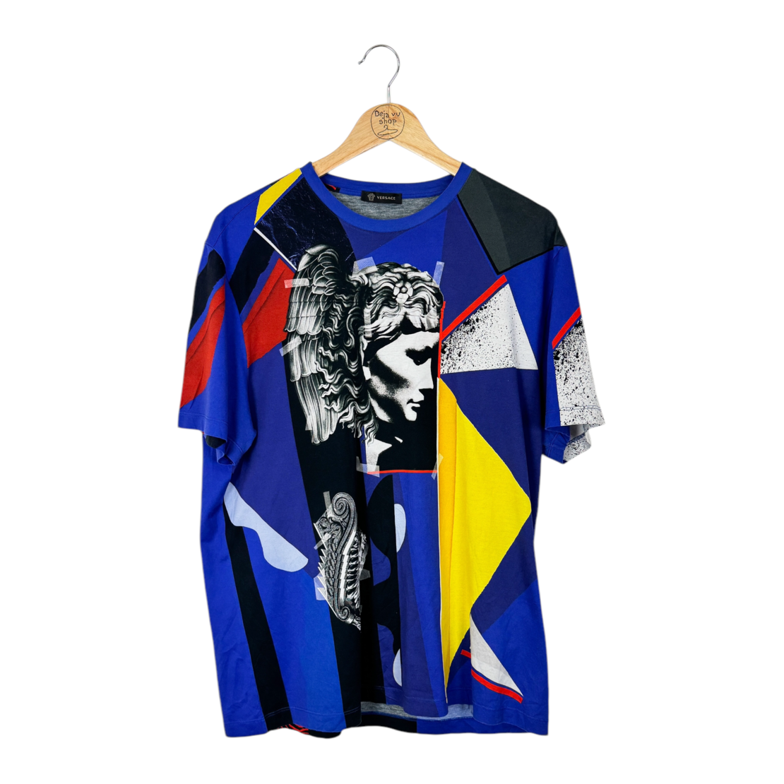 Versace Abstract-print мъжка тениска (XL)