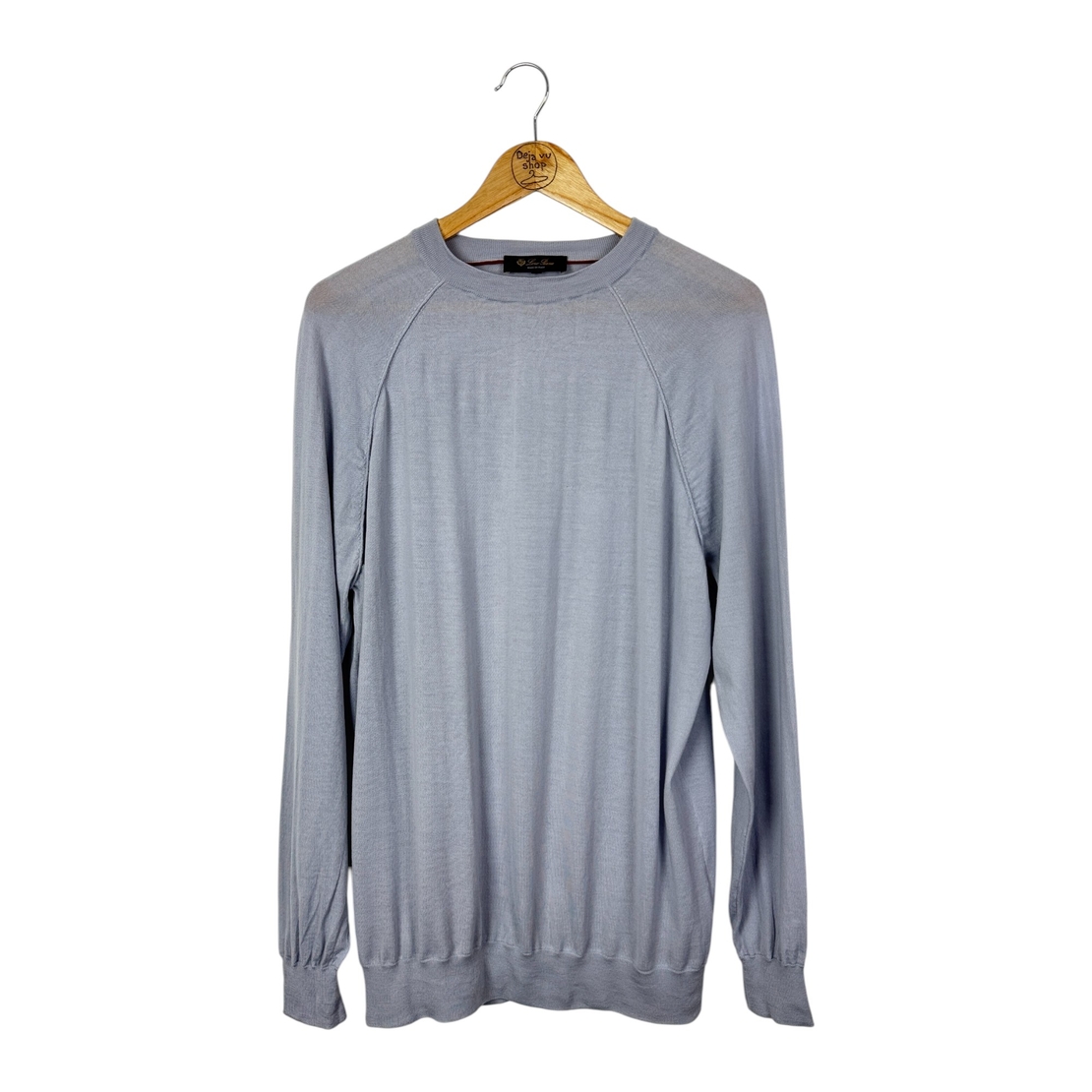 Loro Piana Crew Neck мъжки вълнен пуловер (54)