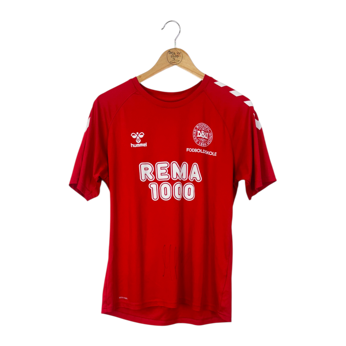 Hummel Denmark футболна тениска с подпис (M)