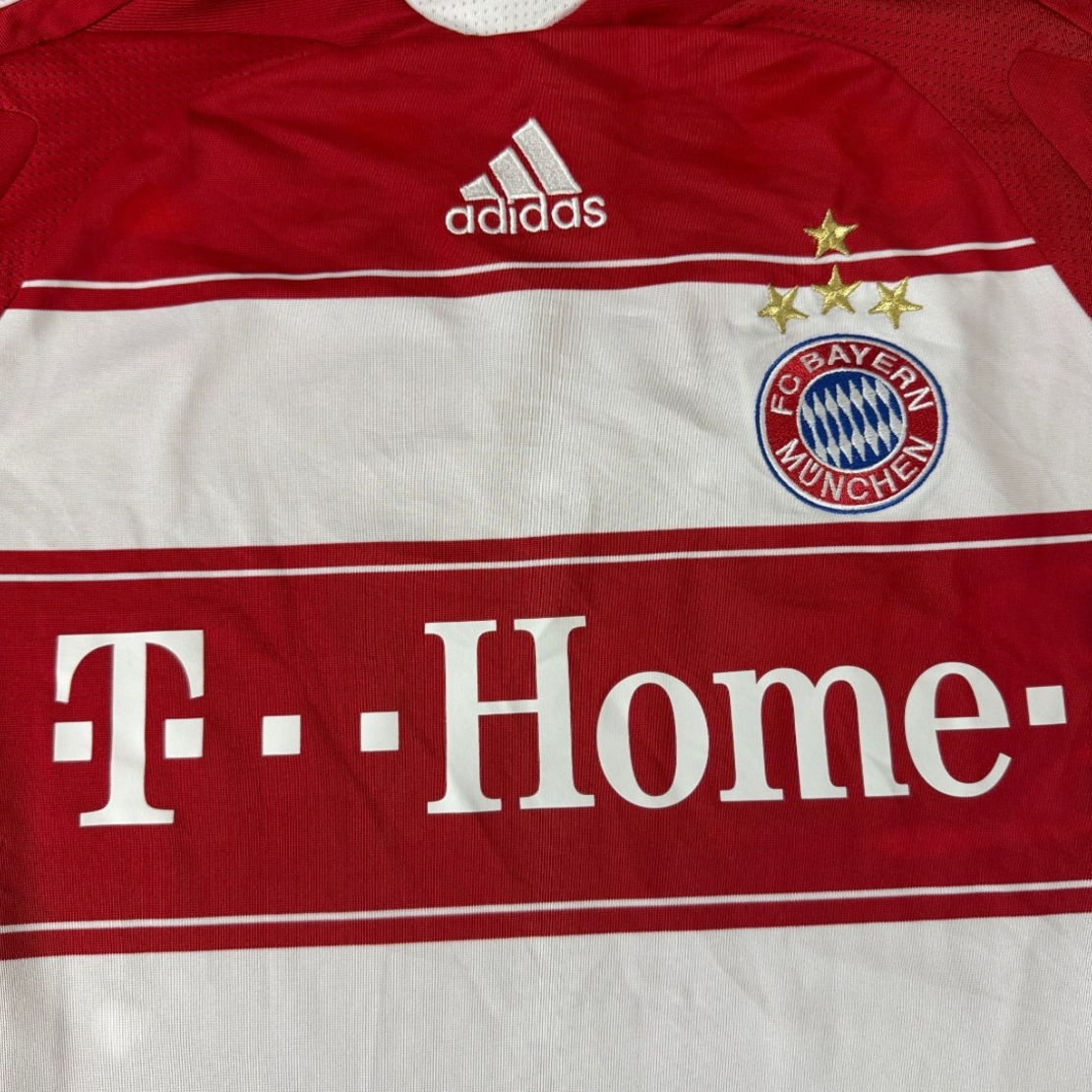 Adidas 2007-2008 Bayern Munich Home Shirt (M)