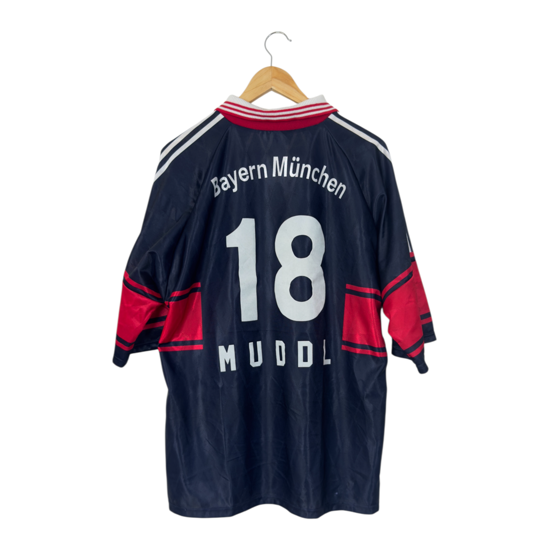 Vintage Adidas Bayern Munich 1997/98/99 футболна тениска (L)