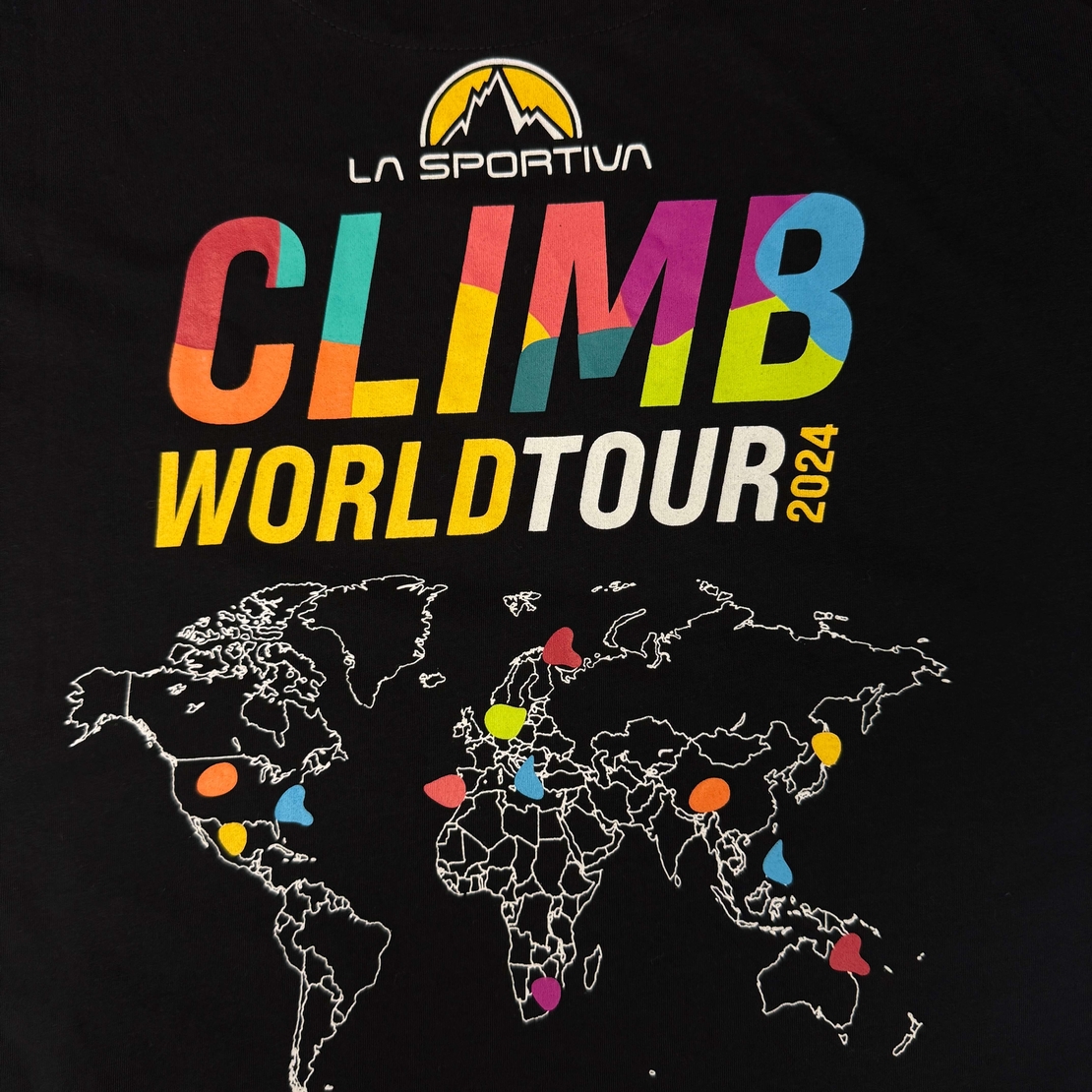 La Sportiva Climb World Tour 2024 мъжка тениска (S)