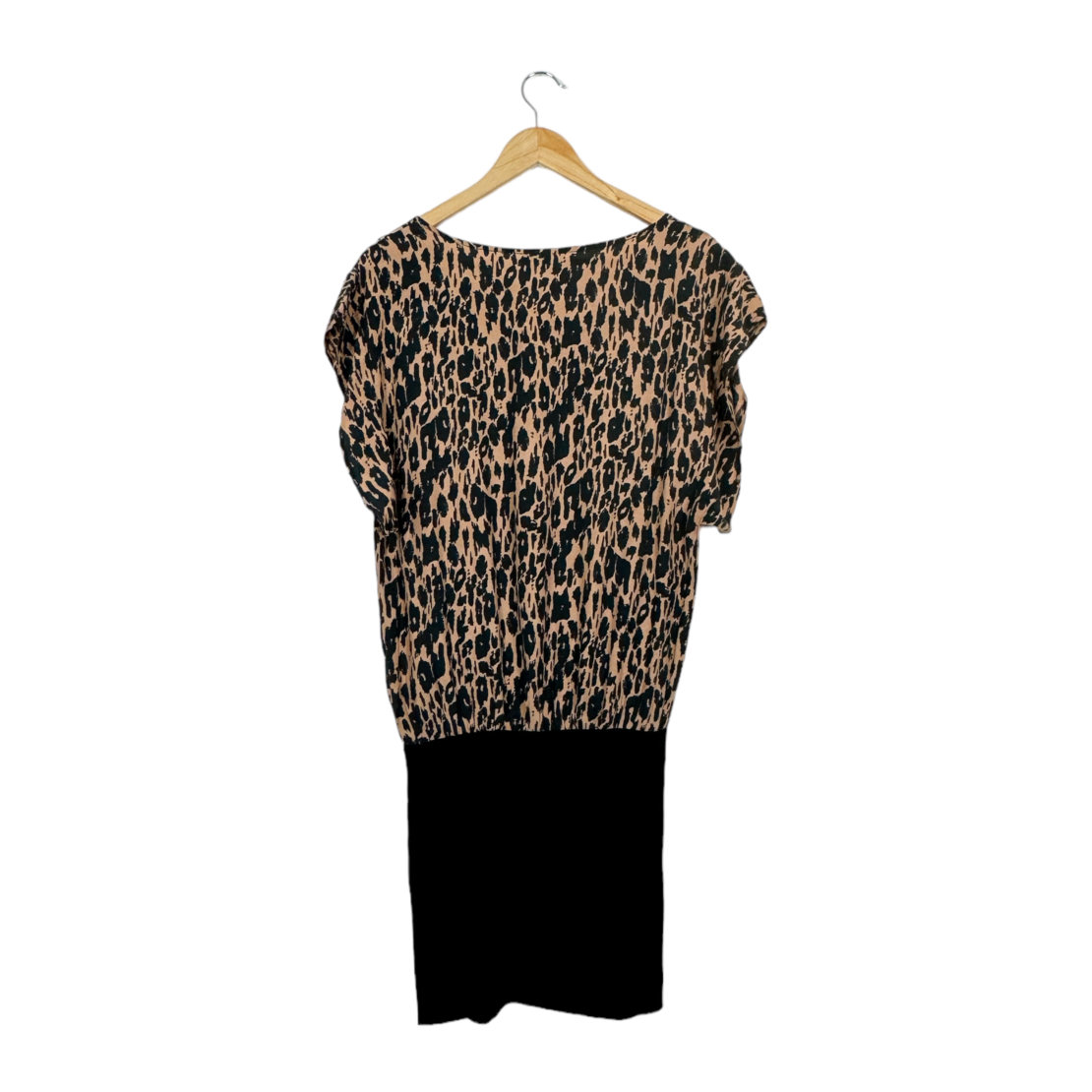 Ganni Leopard мини рокля (S)